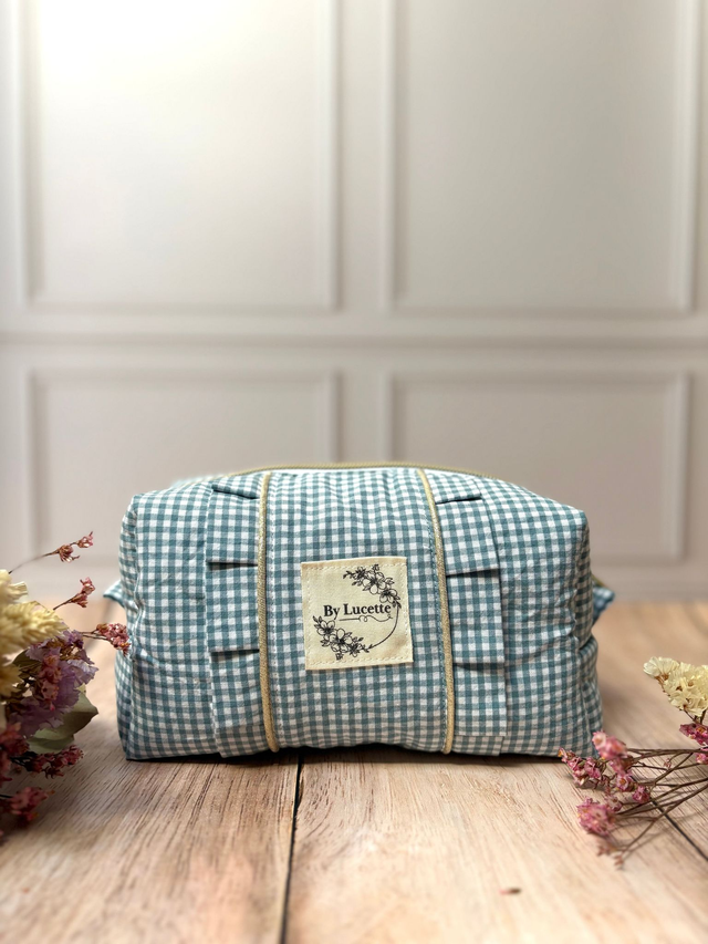 Trousse à volants Vichy Celandon