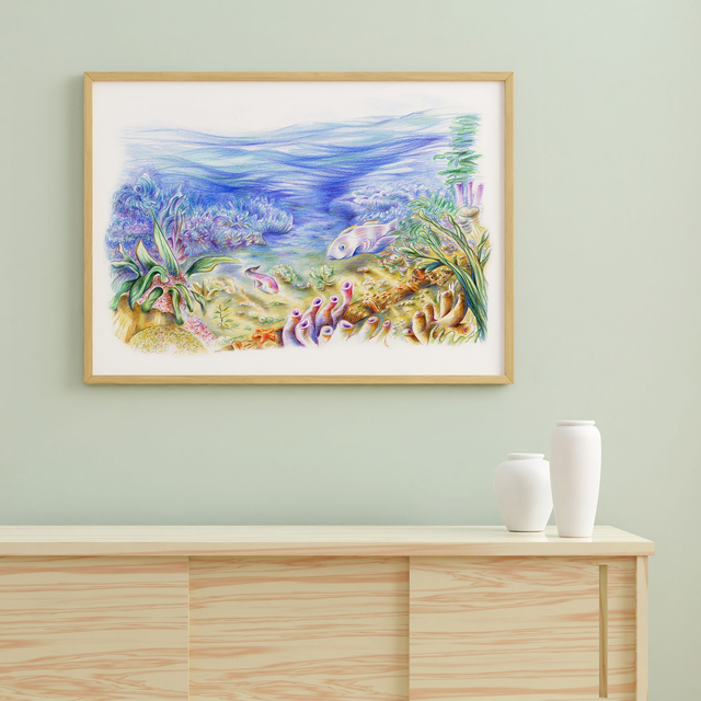 Tirage d'art - Sous l'océan