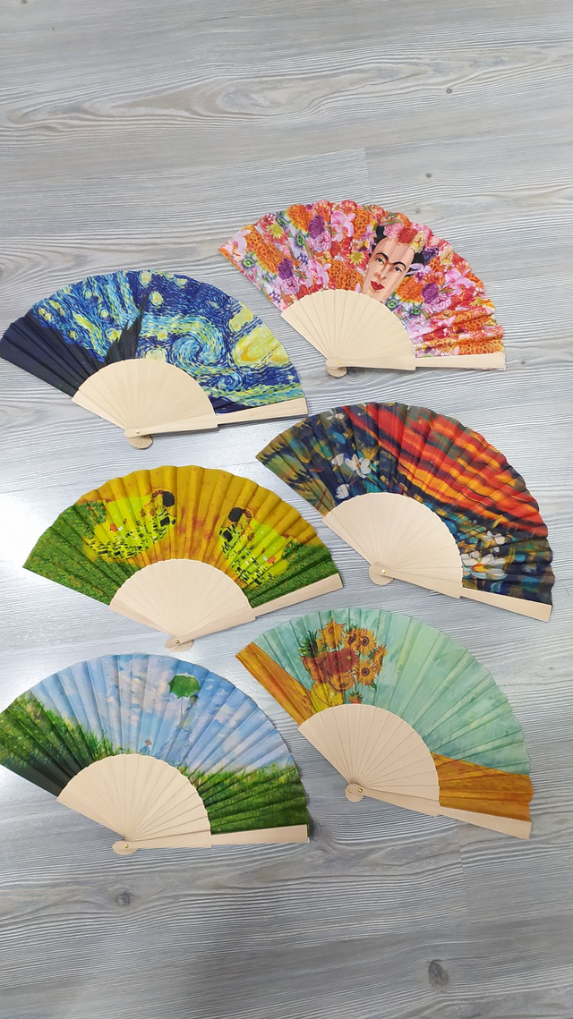 Ventaglio dei pittori impressionisti