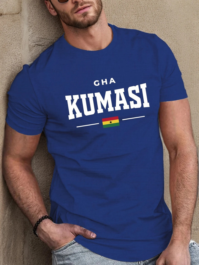 Men's Ghana Kumasi Graphic Print T-Shirt