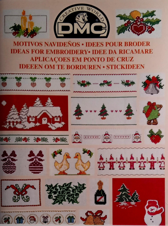 DMC:  Borduurboekje Kerst