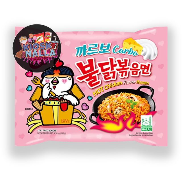 Samyang Buldak Carbonara Hot Chicken Ramen 130g