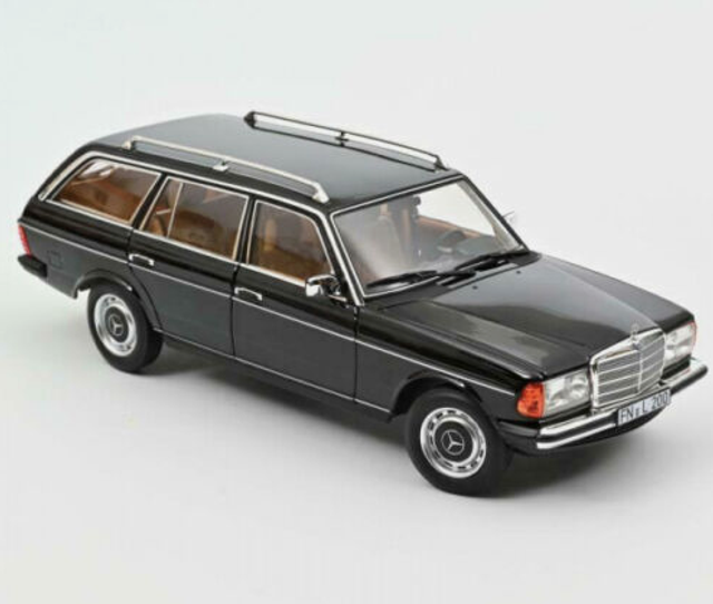  Mercedes Benz 200 T 1982 schwarz  Norev 1 18