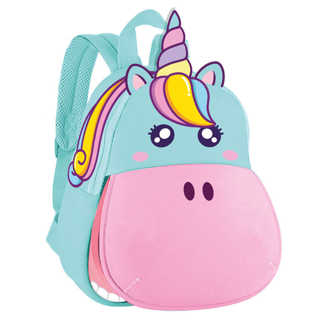 tintaUNITA Kids – Zainetto Plus Unicorno con Bocca 3D