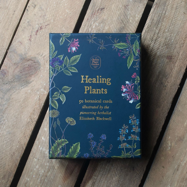 Healing Plants - A Botanical Card Deck: 50 botanical cards illustrated by Elizabeth Blackwell