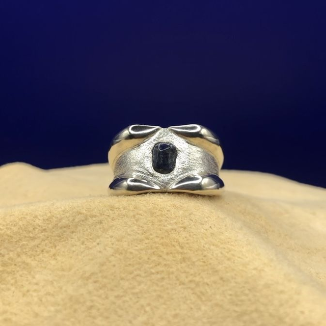 56・Bague・Lapis Lazuli Serti