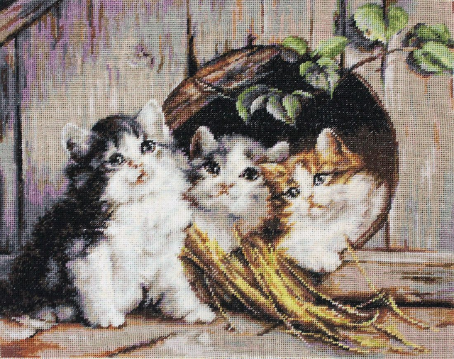 Cross Stitch Kit Luca-S - Friendly Shelter