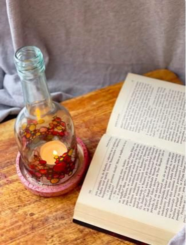 Art Nouveau candlestick