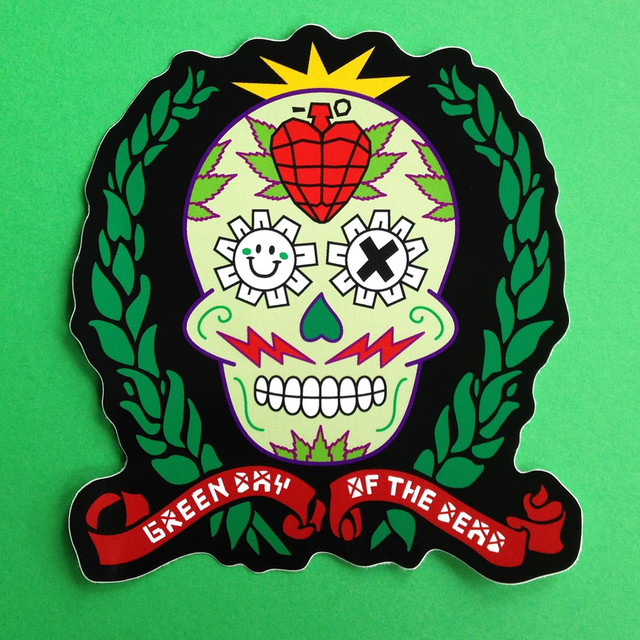 Stickers · Green Day of the Dead