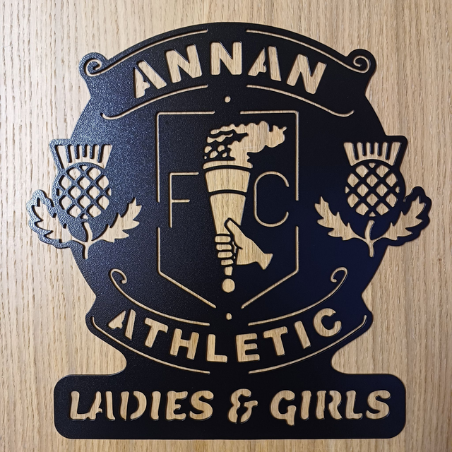 Annan Athletic Ladies &amp; Girls Plaque