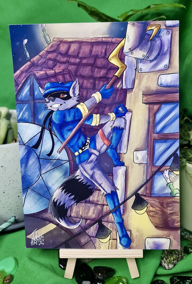 Sly Cooper Print
