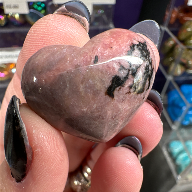 Rhodonite Heart 