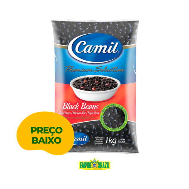 Feijao Preto / Black Beans CAMIL 1kg