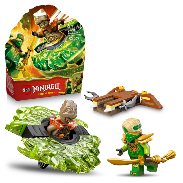LEGO 71850 Ninjago Lloyd vs. Erdmonster-Spinner