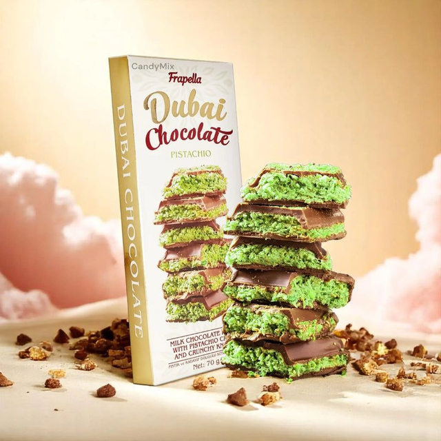 Tablette Chocolat De Dubaï