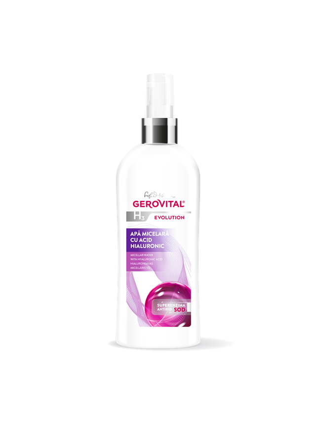 Gerovital Evolution - Micellair water met hyaluronzuur
