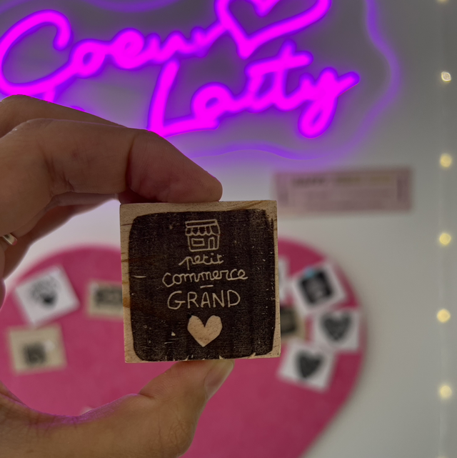 Tampon "Grand coeur"