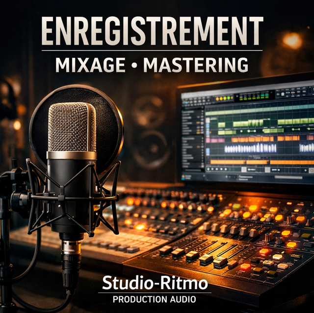 Pack Enregistrement 1h + Mixage + Mastering
