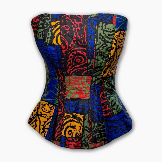 Multicoloured Victoria Corset 