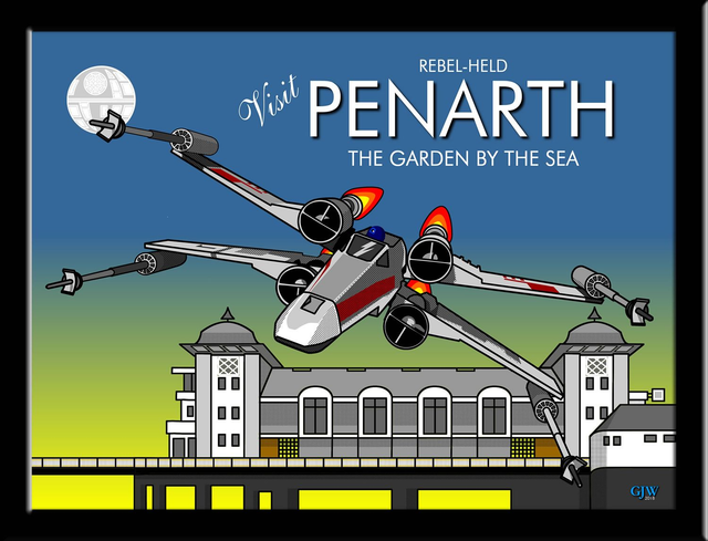 Visit Penarth - X-wing