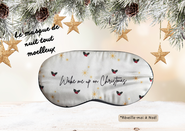 Masque de nuit collection Noël