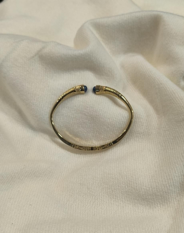 Vangovango bout bleu double motif