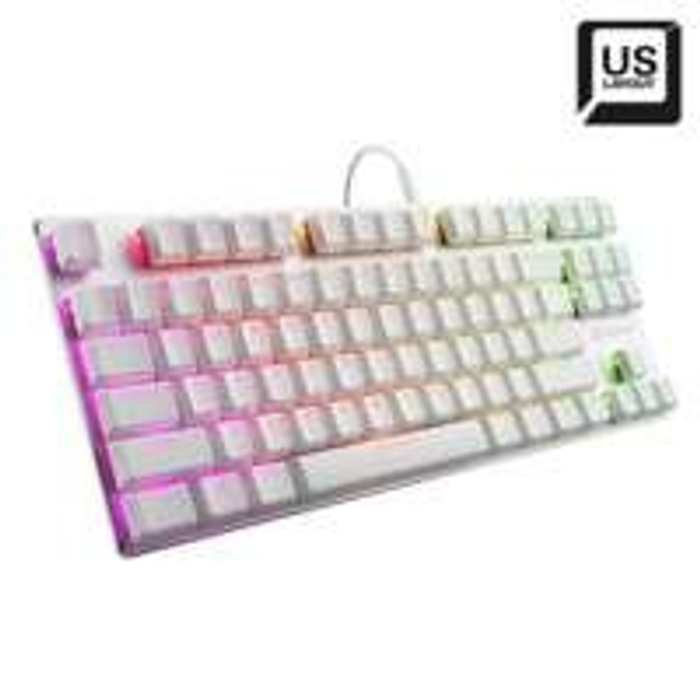 Sharkoon PureWriter TKL RGB Red USB QWERTY