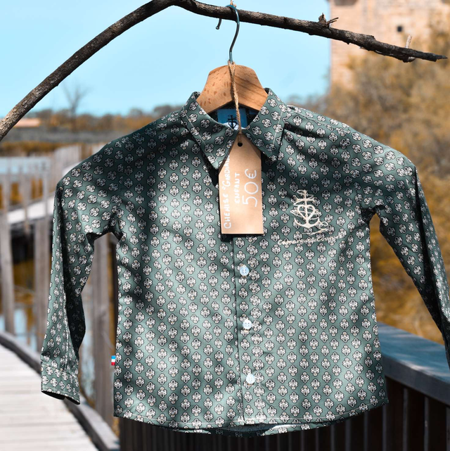 Chemise Gardianou - Maillane sauge