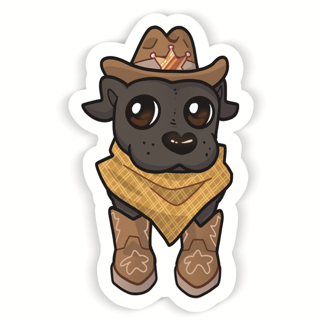 Pibble sticker
