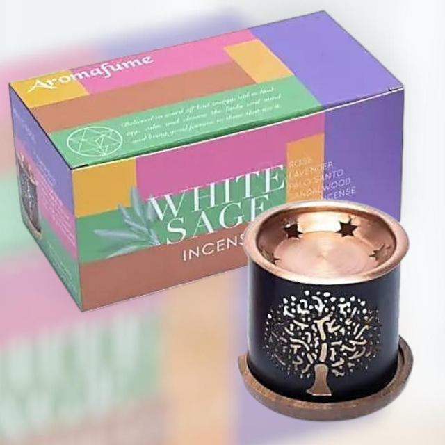 Brûleur à charbon &quot;Sauge&quot;