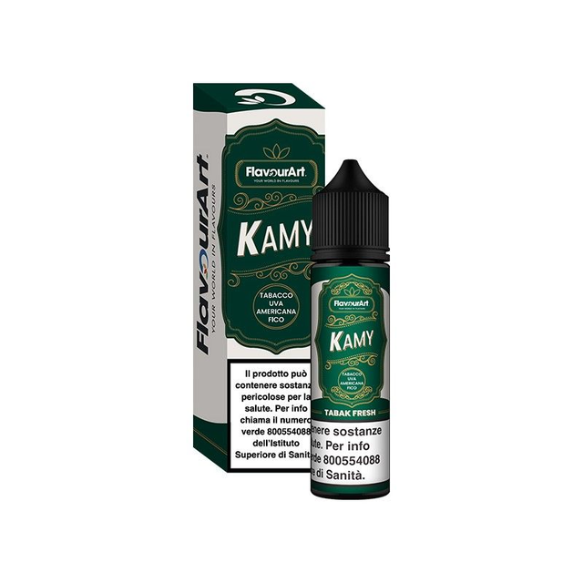 FLAVOURART Tabak Fresh Kamy SHOT 20/60 20ml EAN8058611825637