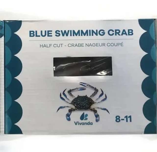 Frozen crabs (blue swimming)-1kg