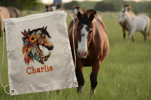 Sac cheval prénom 