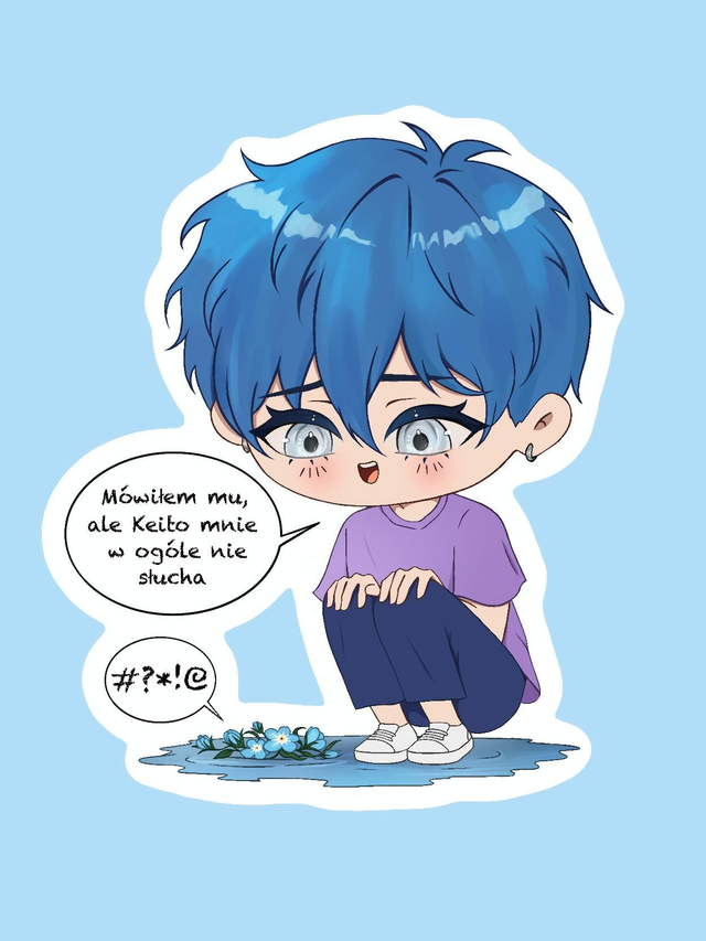 Naklejka Sota i kwiaty