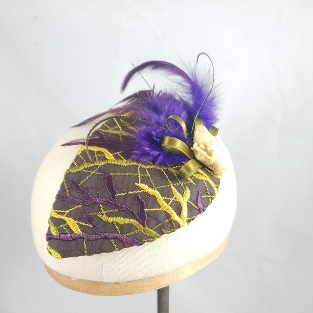 Fascinator goutte multicolor