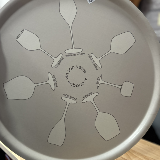 Plateau verres de vin