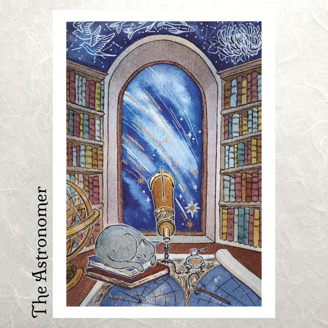 Cat Lovers Desks - The Astronomer