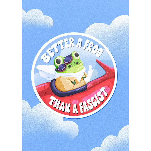 Print A5 Better a Frog