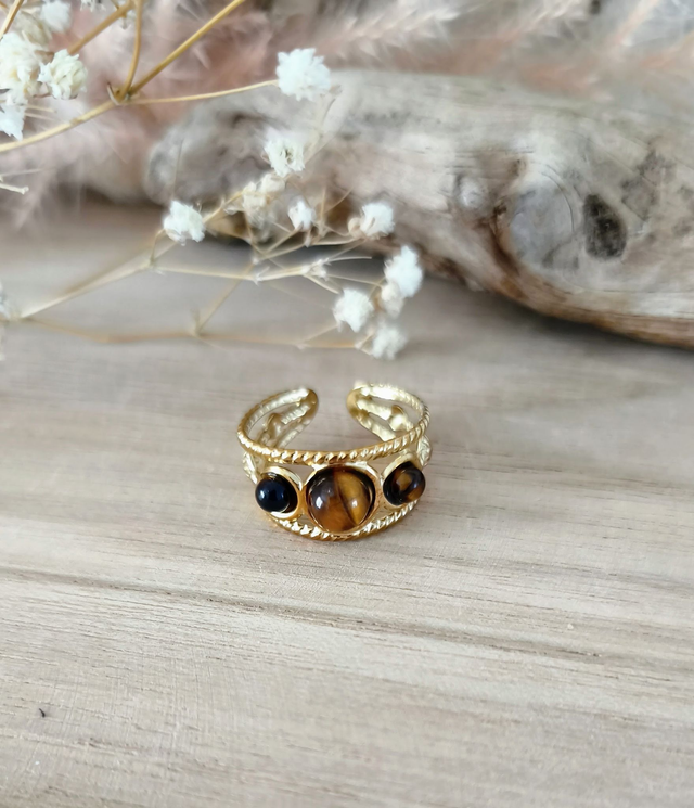 Bague Astrale Oeil de tigre