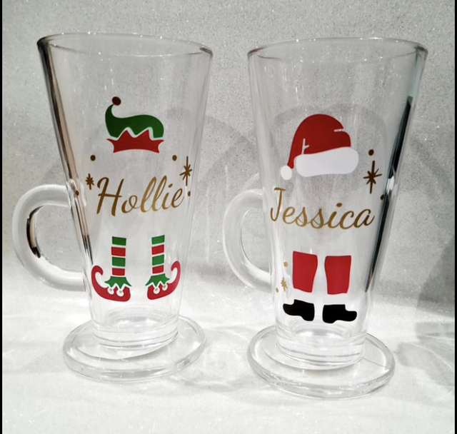 Hot chocolate glasses 