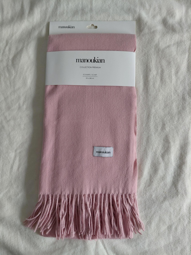 Écharpes Manoukian couleur rose 