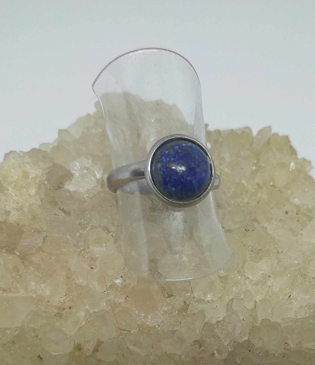 Bague acier inoxydable ronde 10 mm taille 7 ( 54/56)