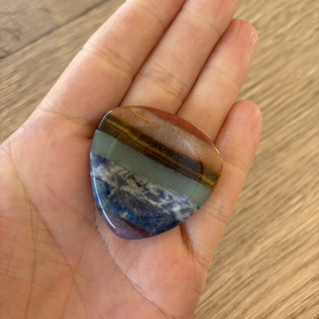 Worry 7 chakras triangulaire 