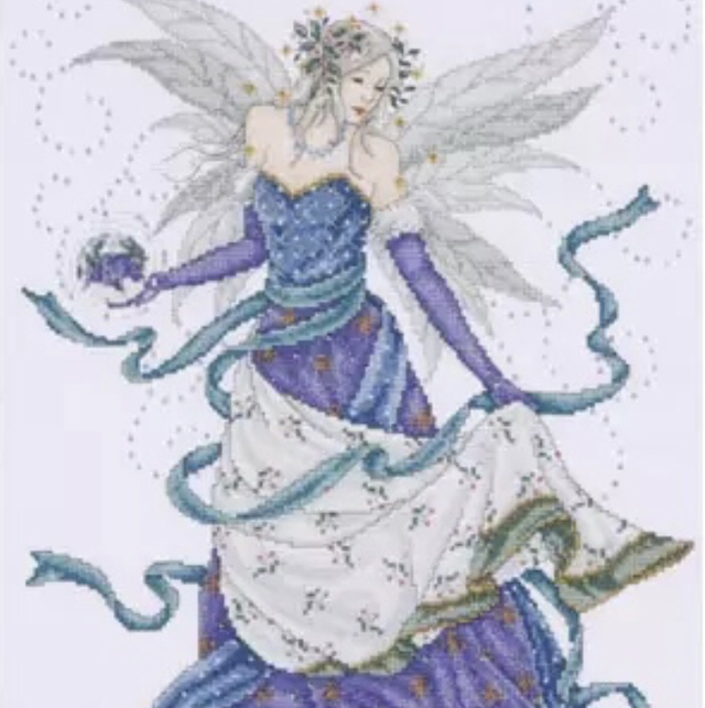 Design Works Crafts Ice Fairy Counted Cross Stitch Kit