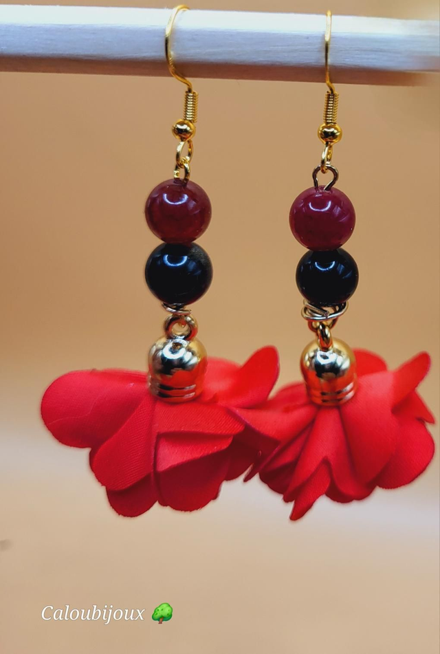 Boucles d'oreilles Rosa