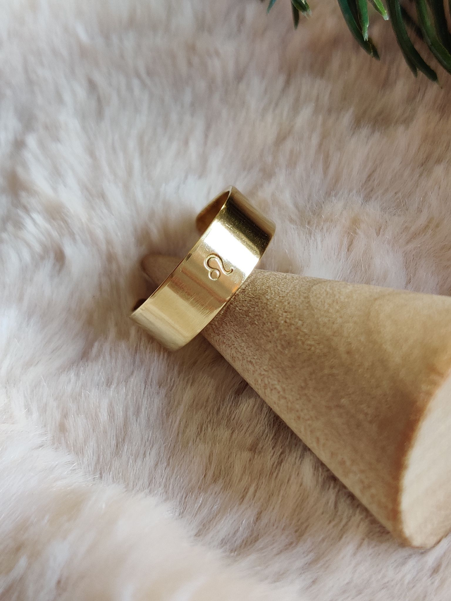 Bague signe du zodiac (Lion)