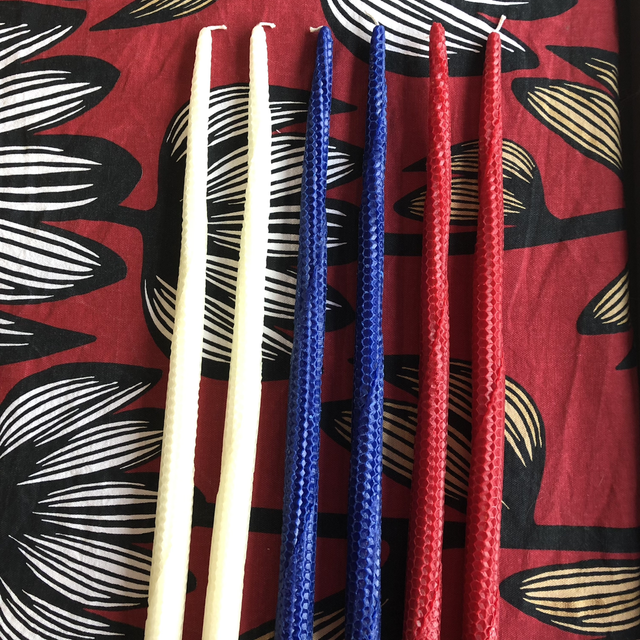 Mehiläisvaha kruununkynttilä