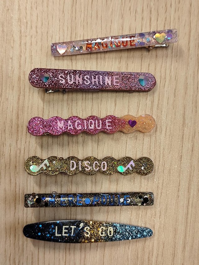 Collection Barrettes à Message