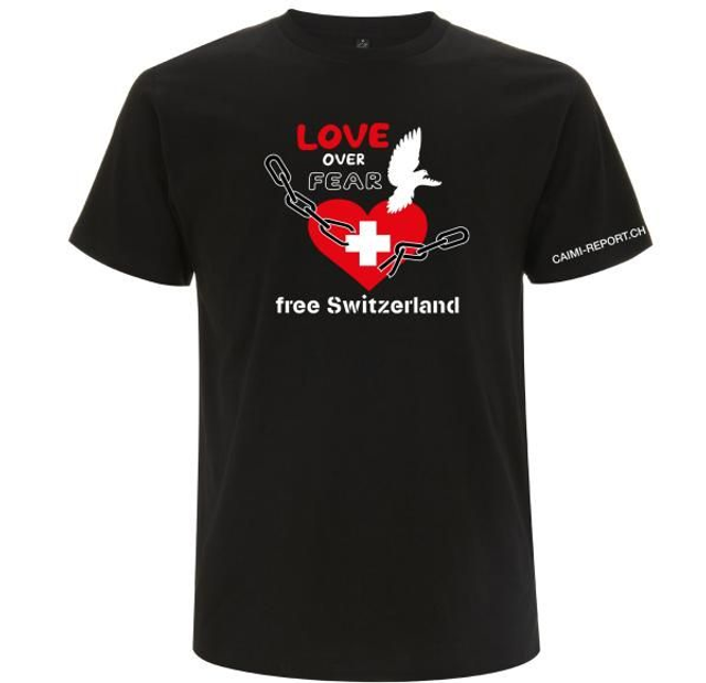 T-Shirt «Love over Fear»