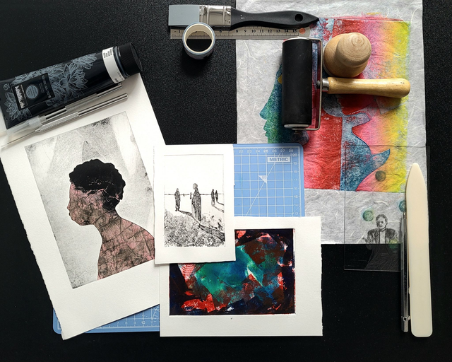 Saturday 31st of Jan - 2.5h Weekend Intaglio Art Workshop